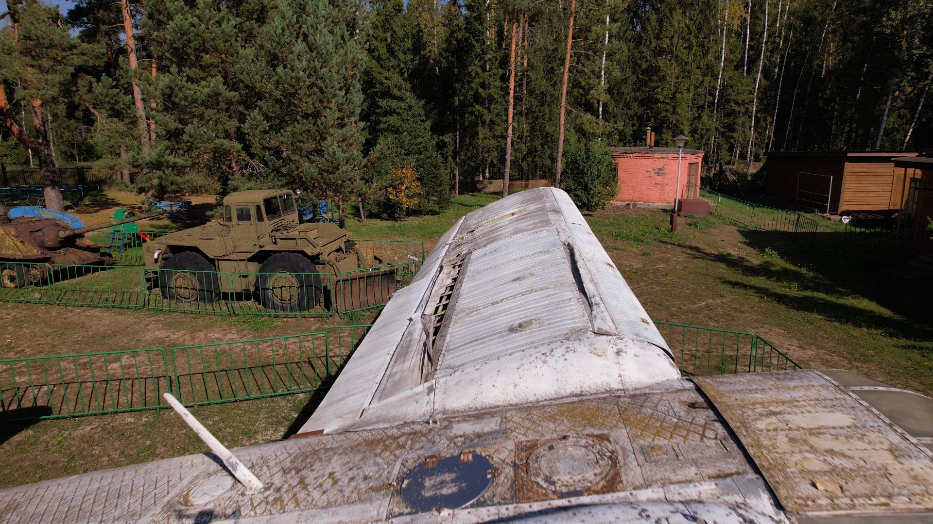 ивановское, черноголовка, летающая тарелка,видео с коптера,