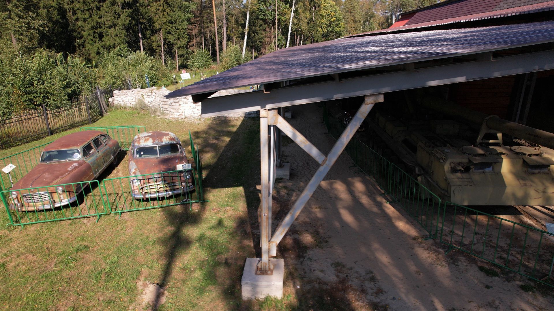 ивановское, черноголовка, летающая тарелка,видео с коптера,