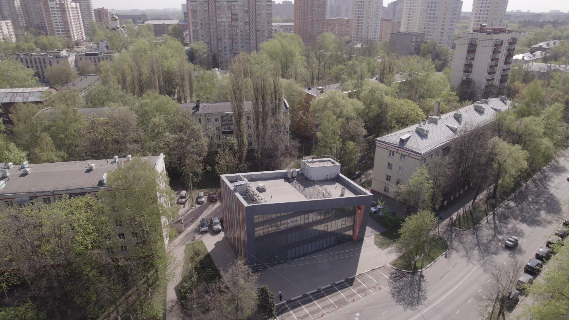 изобретариум, реутов, учеба,видео с коптера,