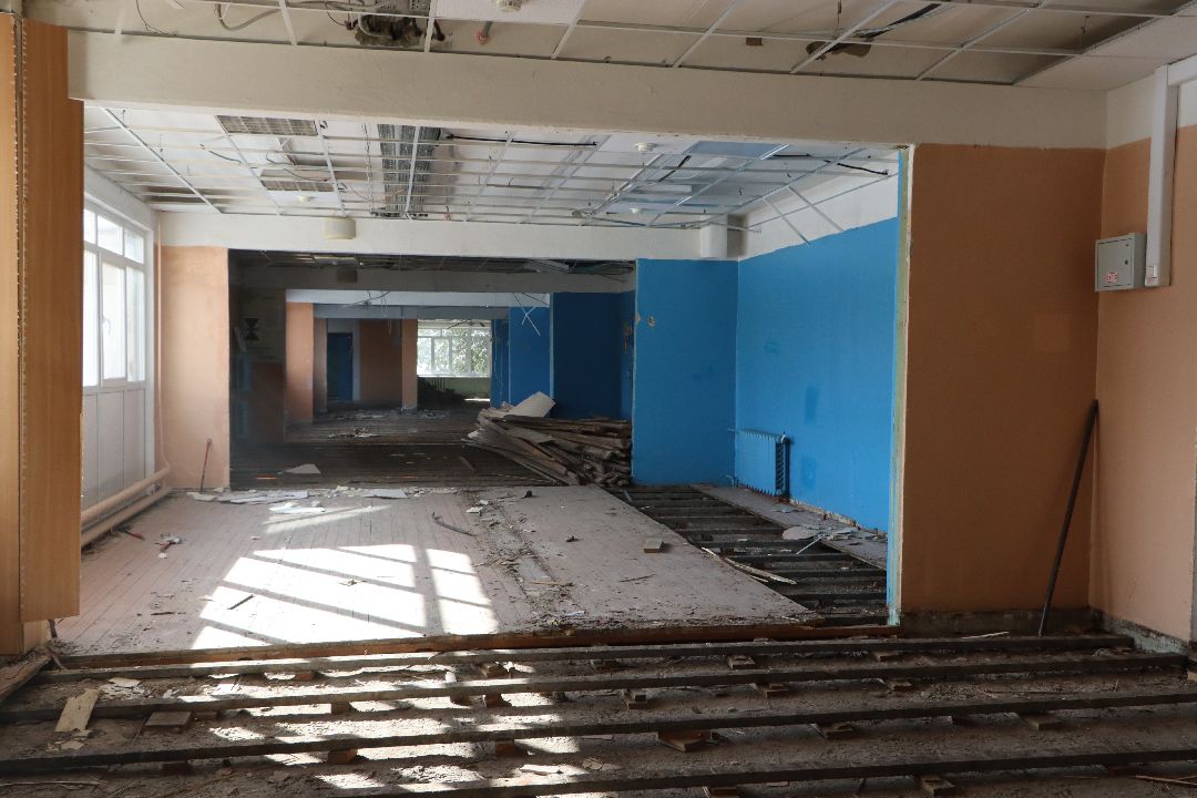 школа, Серебряные Пруды, капремонт