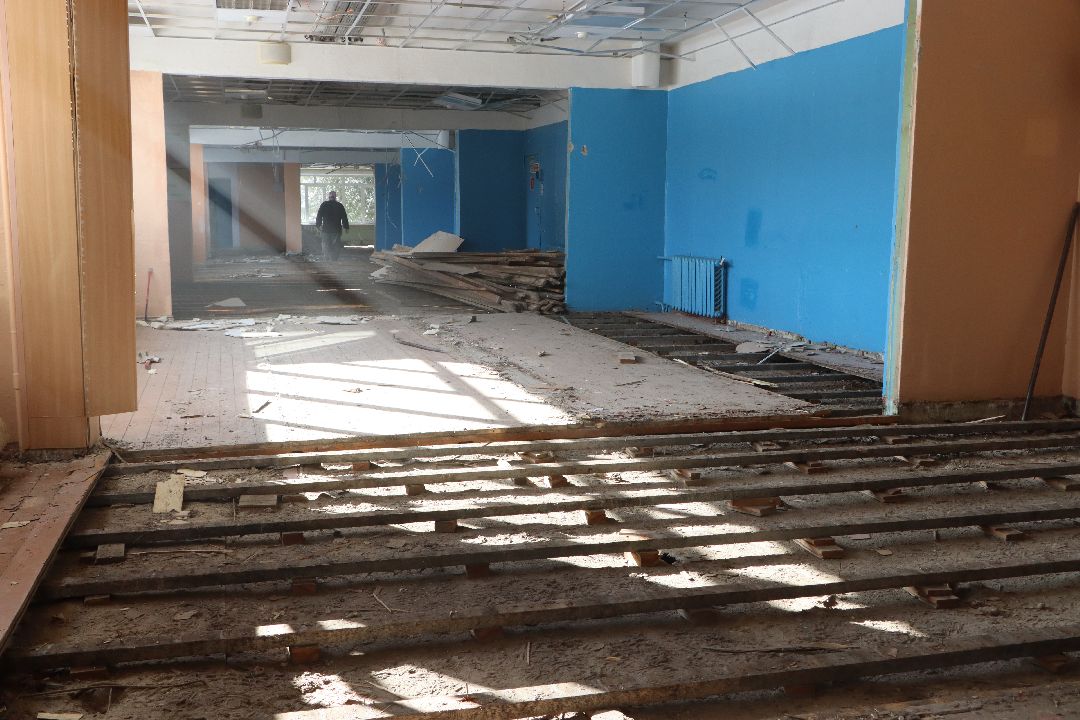 школа, Серебряные Пруды, капремонт