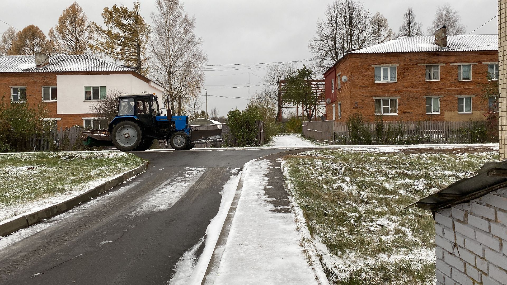 волоколамск, Расчистка снега,