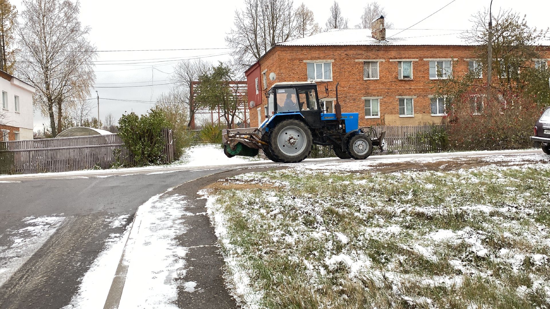 волоколамск, Расчистка снега,