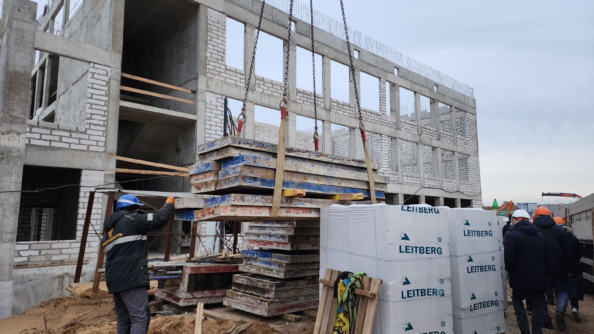 строительство, школа, Котельники,