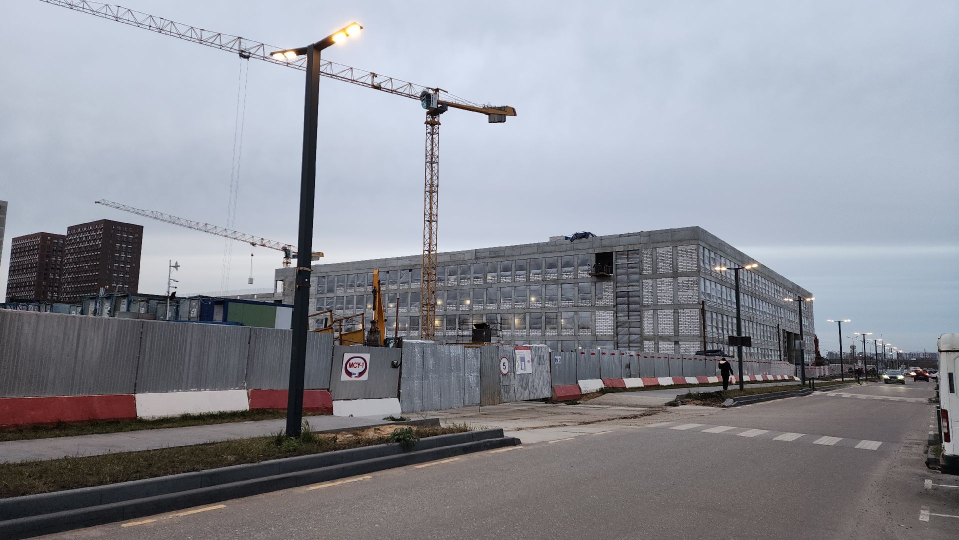 строительство, школа, Котельники,