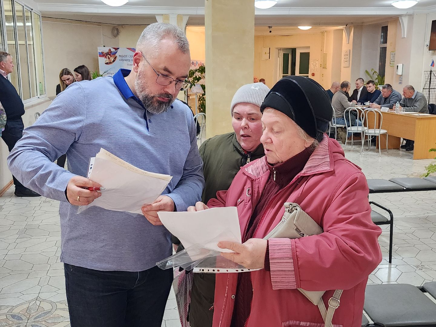 серпухов, выездная администрация, школа 12, встреча с жителями, депутат,