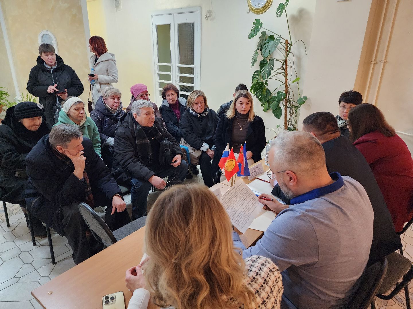 серпухов, выездная администрация, школа 12, встреча с жителями, депутат,