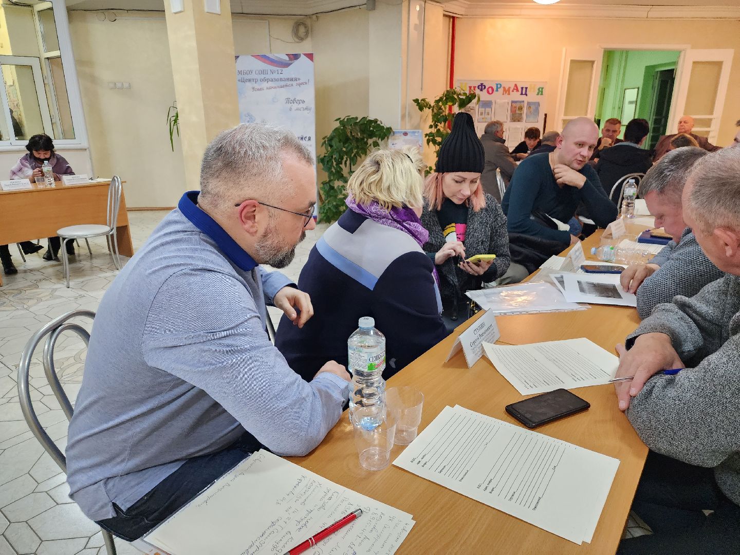 серпухов, выездная администрация, школа 12, встреча с жителями, депутат,