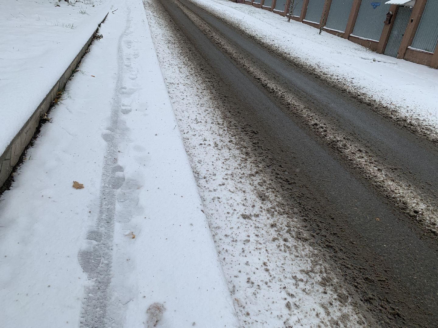 Балашиха, Подмосковье, ЖКХ, Первый снег,