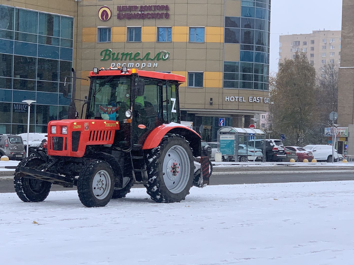 Балашиха, Подмосковье, ЖКХ, Первый снег,