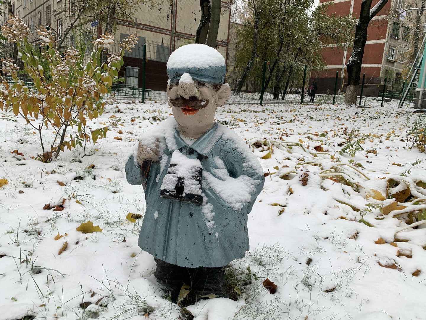 Балашиха, Подмосковье, ЖКХ, Первый снег,