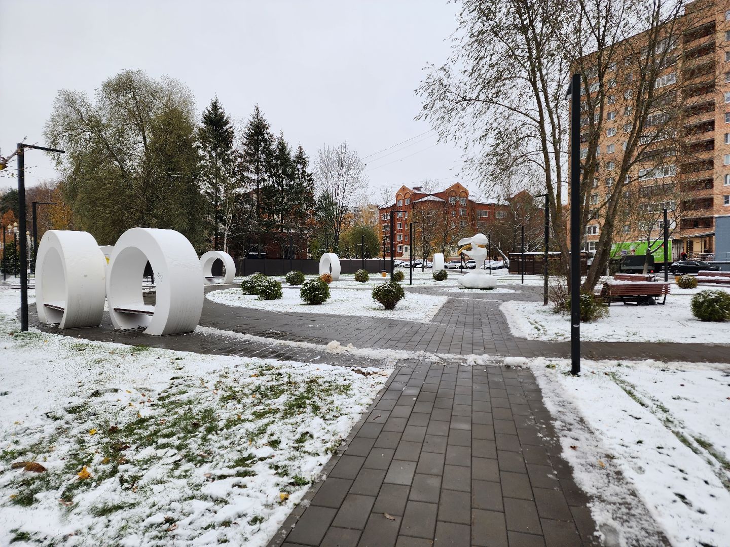 ступино, ЖКХ, первый снег,