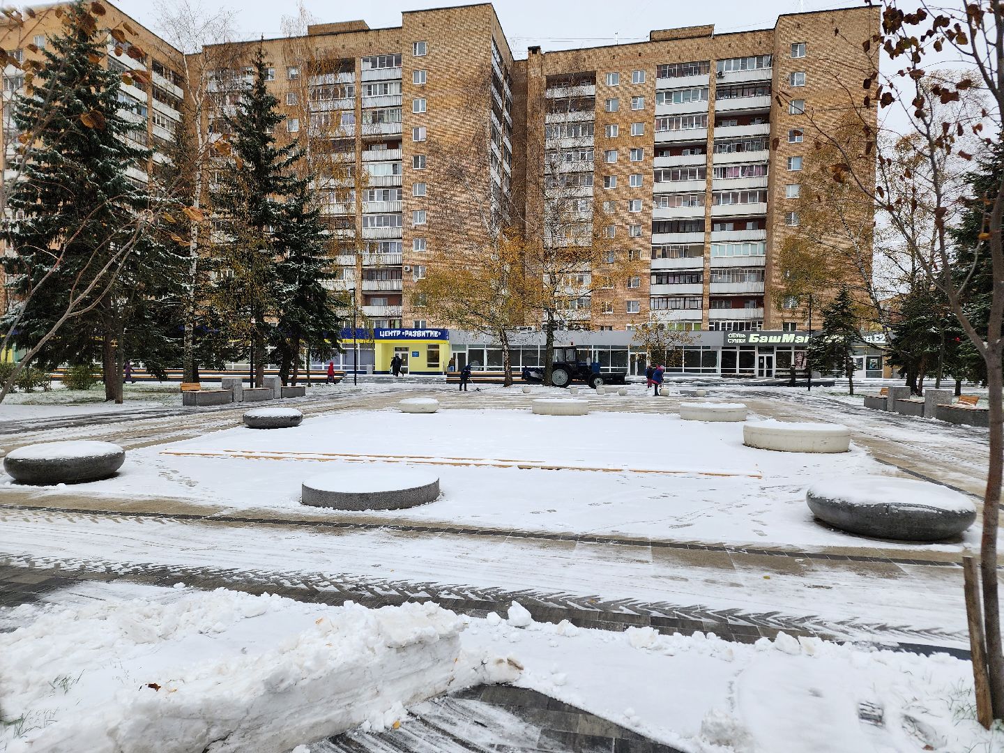 ступино, ЖКХ, первый снег,