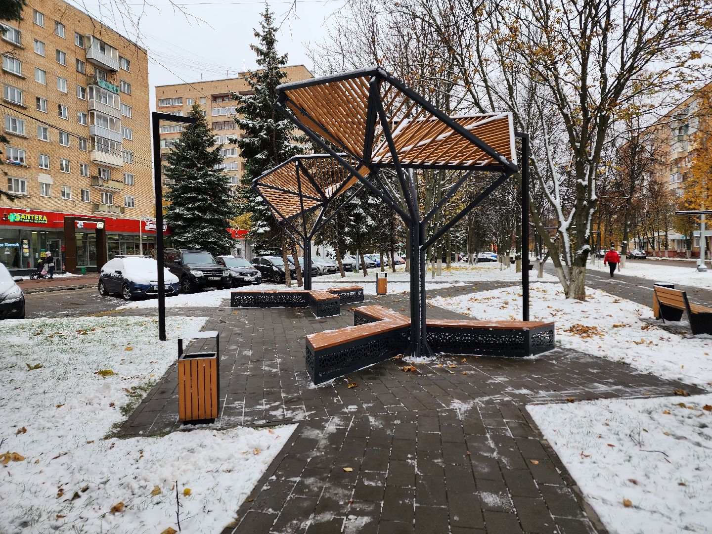 ступино, ЖКХ, первый снег,