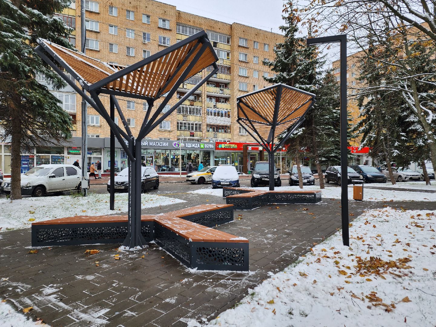 ступино, ЖКХ, первый снег,