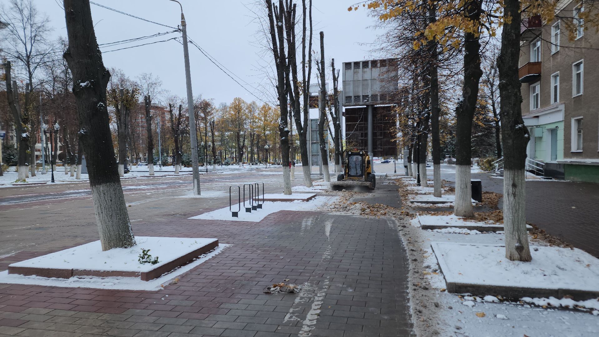 ступино, ЖКХ, первый снег,