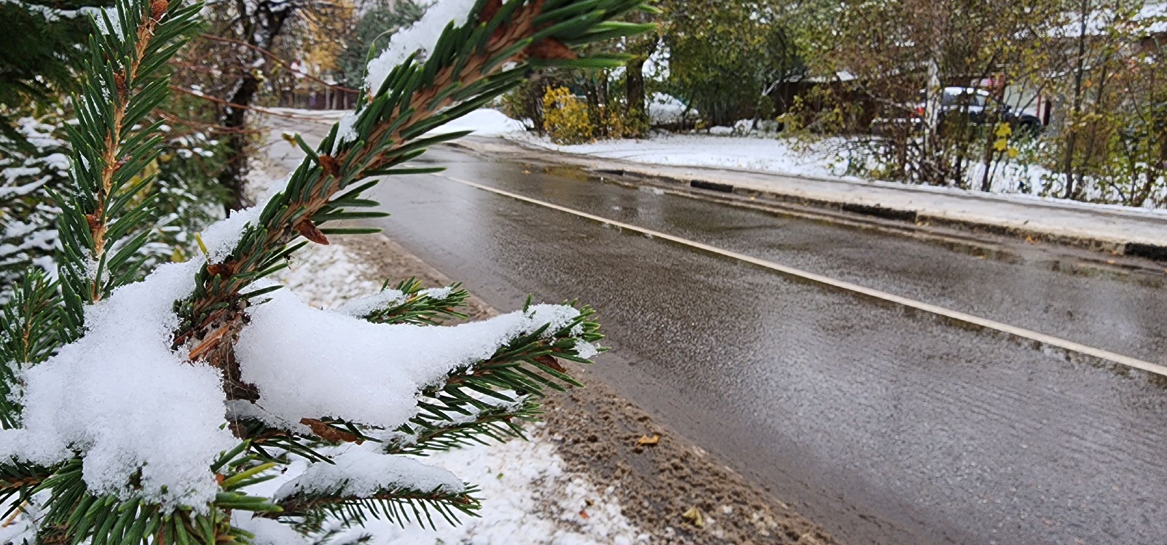 первый снег, уборка дорог, аэропорт Домодедово,