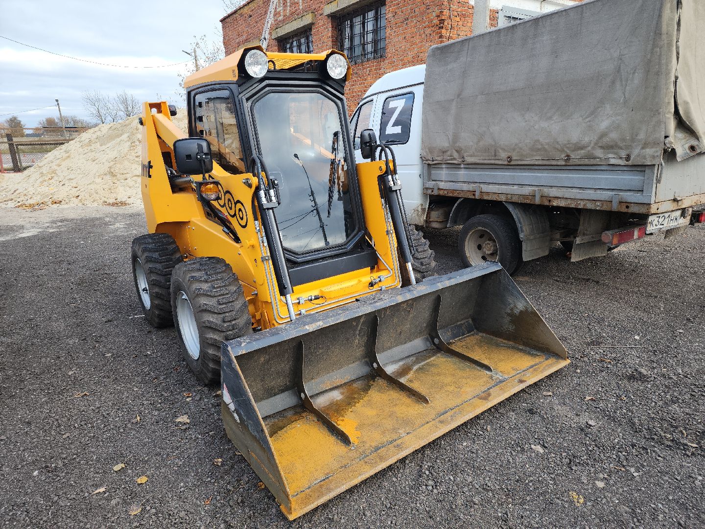 кашира, жкх, мбу благоустройство, уборочная техника, Белорус, мини-погрузчик,