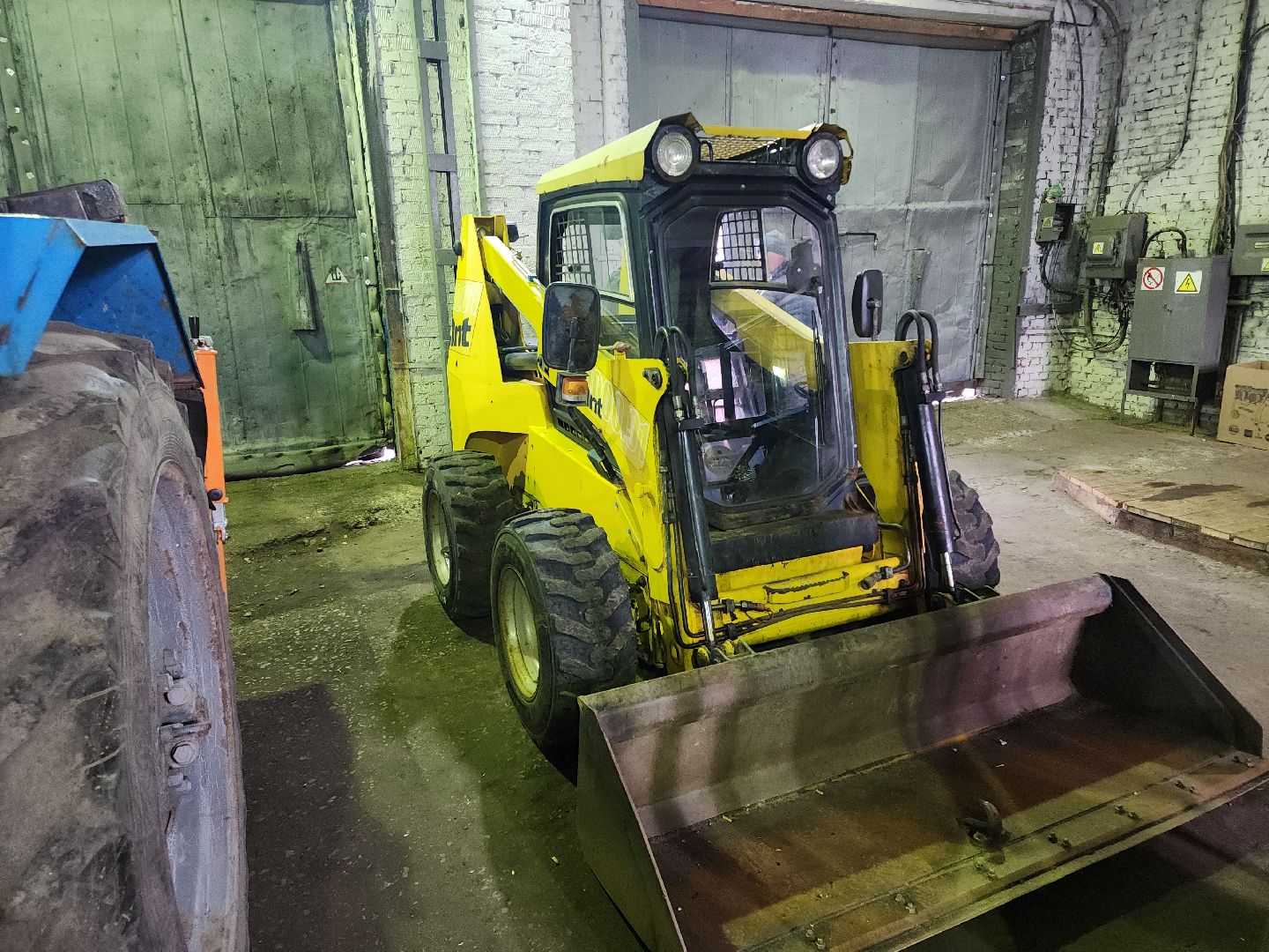 кашира, жкх, мбу благоустройство, уборочная техника, Белорус, мини-погрузчик,