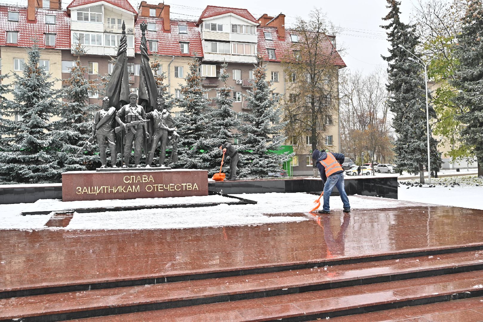 лыткарино, жкх, зима, снег, уборка,