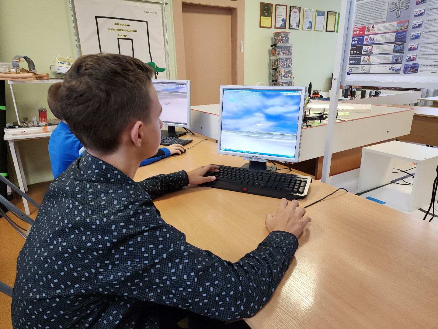 кашира, ДЭЦ, робототехника, самолет, модель, экскурсия, аэродром,