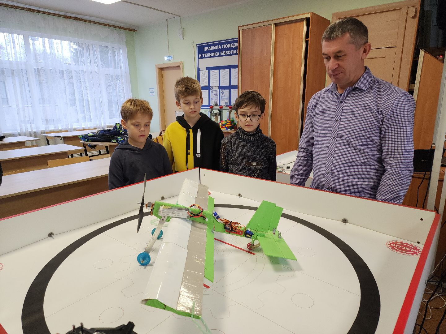 кашира, ДЭЦ, робототехника, самолет, модель, экскурсия, аэродром,