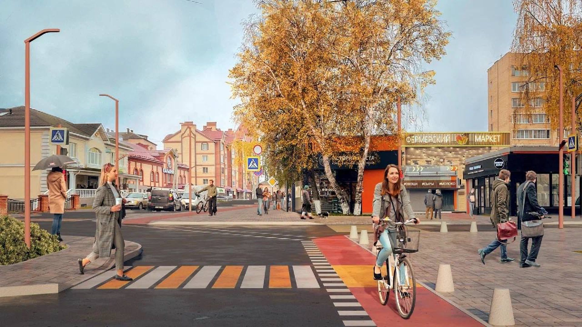 волоколамск, благоустройство двух скверов, Школьная-Парковая,