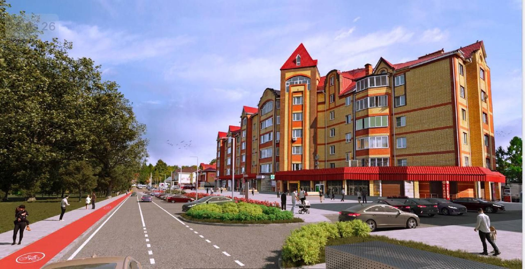 волоколамск, благоустройство двух скверов, Школьная-Парковая,