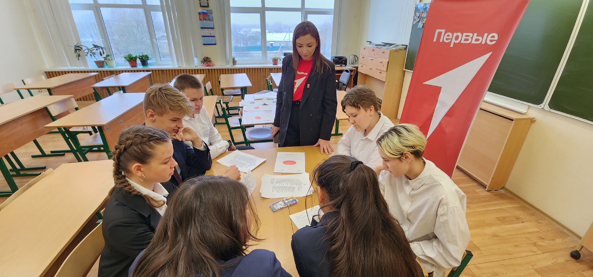 Рошальский лицей, школа актива, движение первых, обучение, Большая Шатура, активисты, РДДМ,