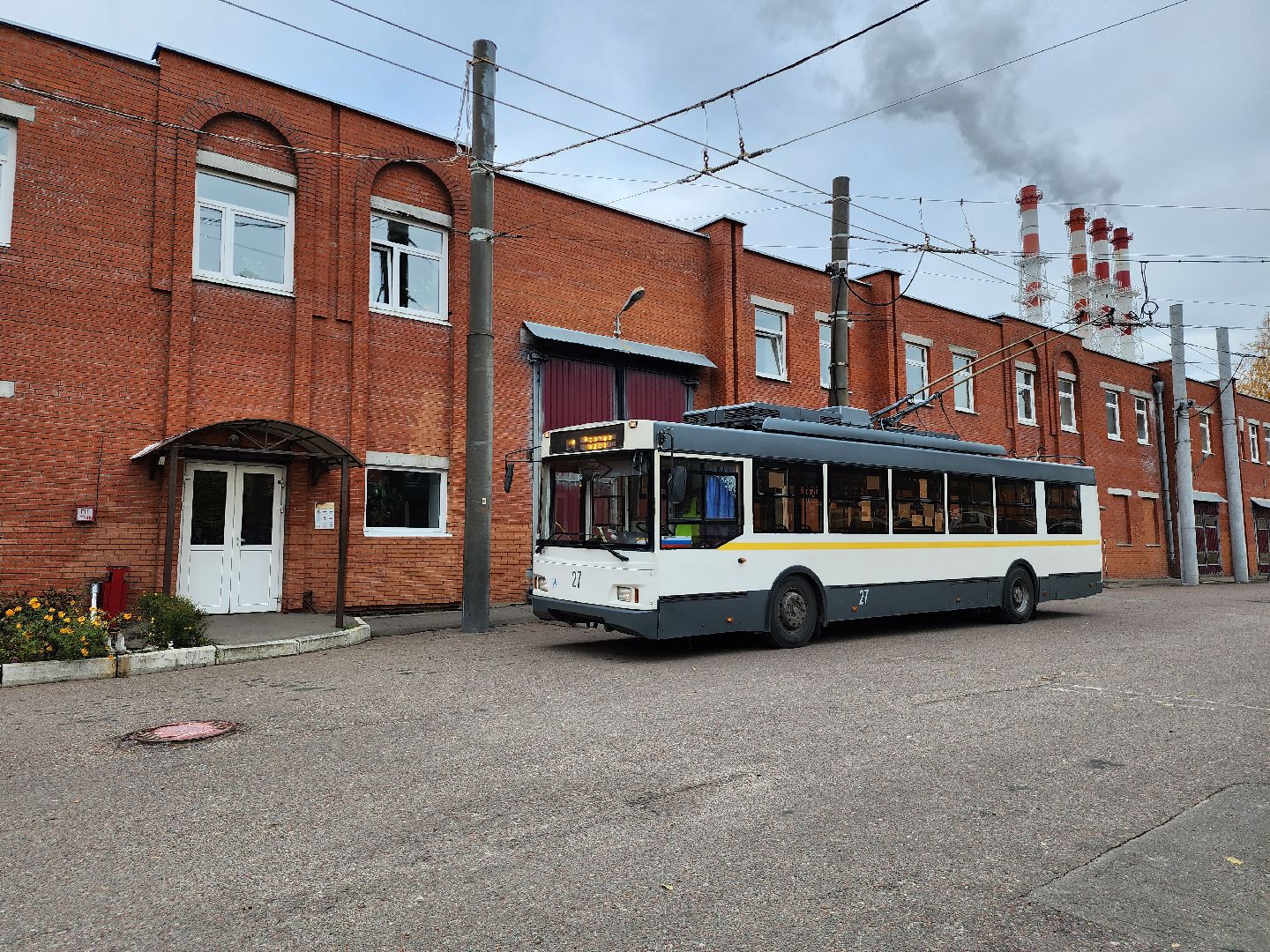 троллейбусный парк, видное, водители, семья, профессиональный праздник,