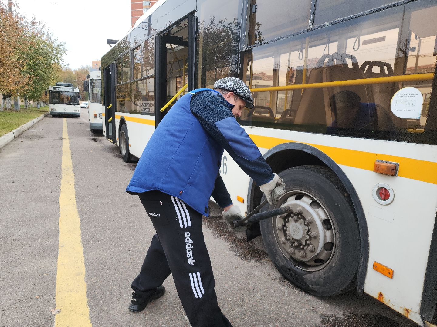 троллейбусный парк, видное, водители, семья, профессиональный праздник,