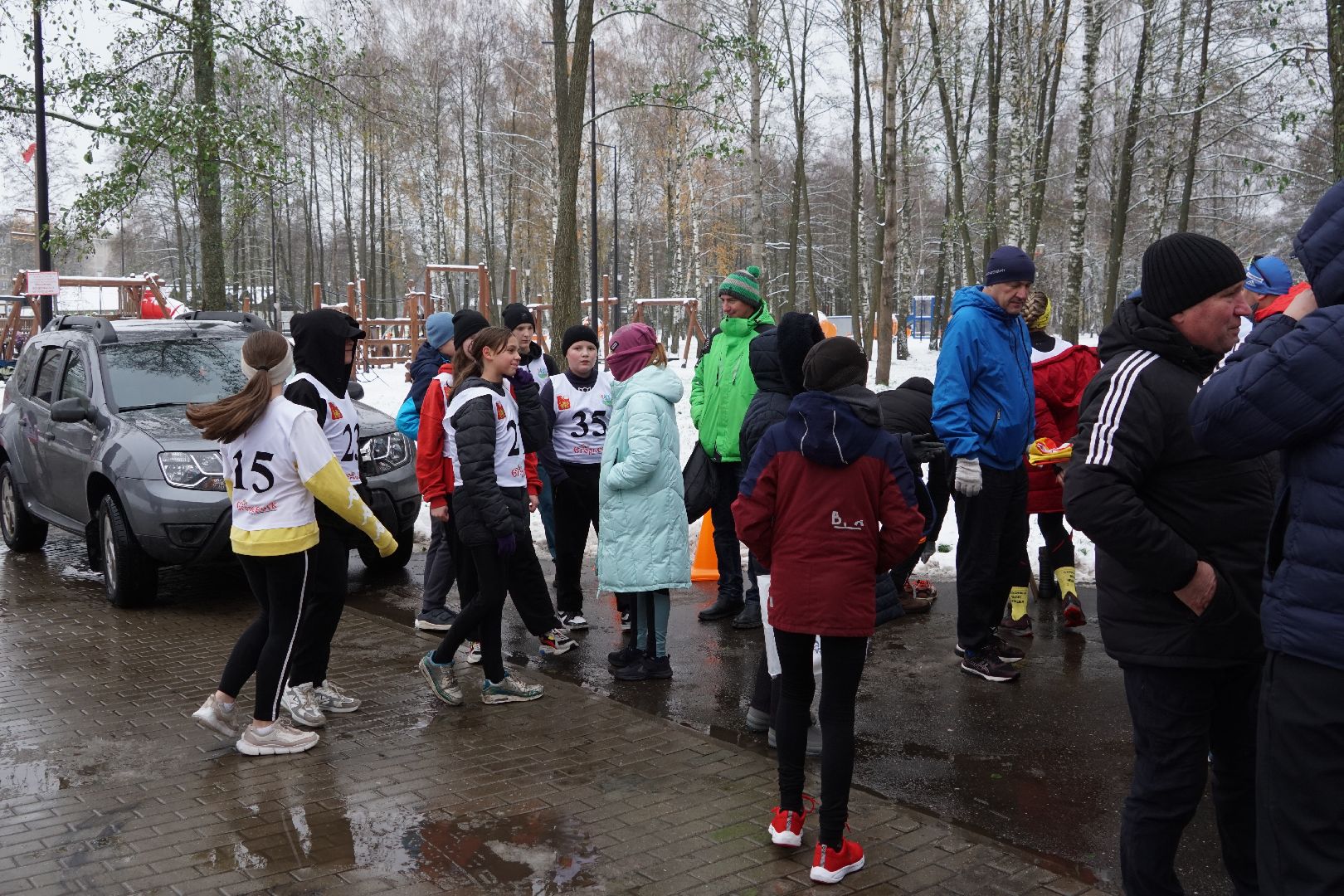 Егорьевск, Спорт, забег, легкая атлетика, парк,