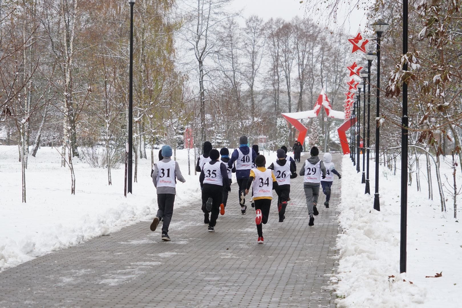 Егорьевск, Спорт, забег, легкая атлетика, парк,
