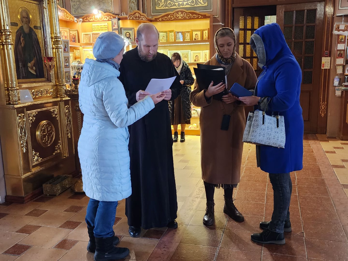 серпухов, собор николы белого, панихида, память, молитва, репрессии,