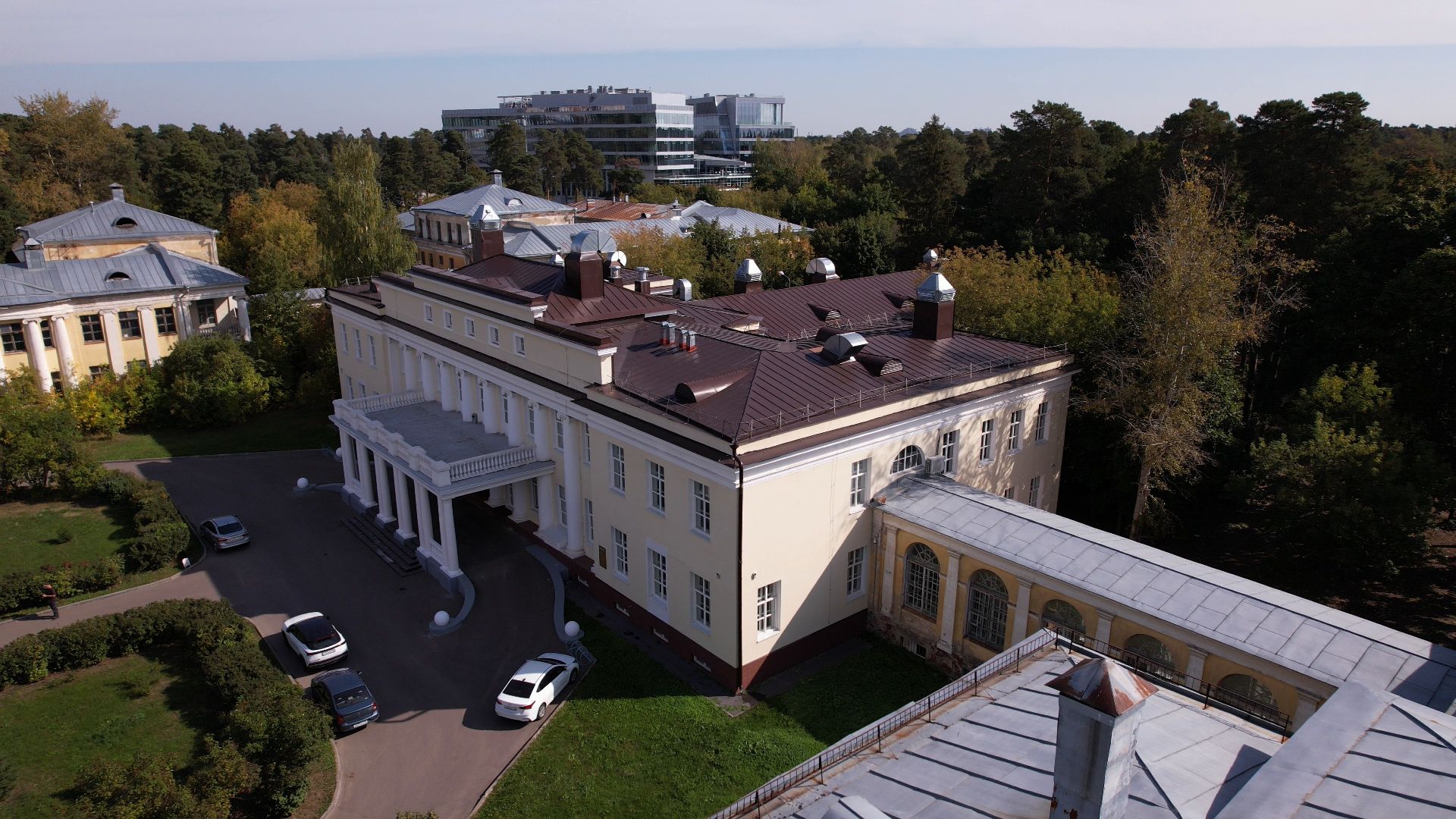 жуковский, культура, архитектура,видео с коптера,