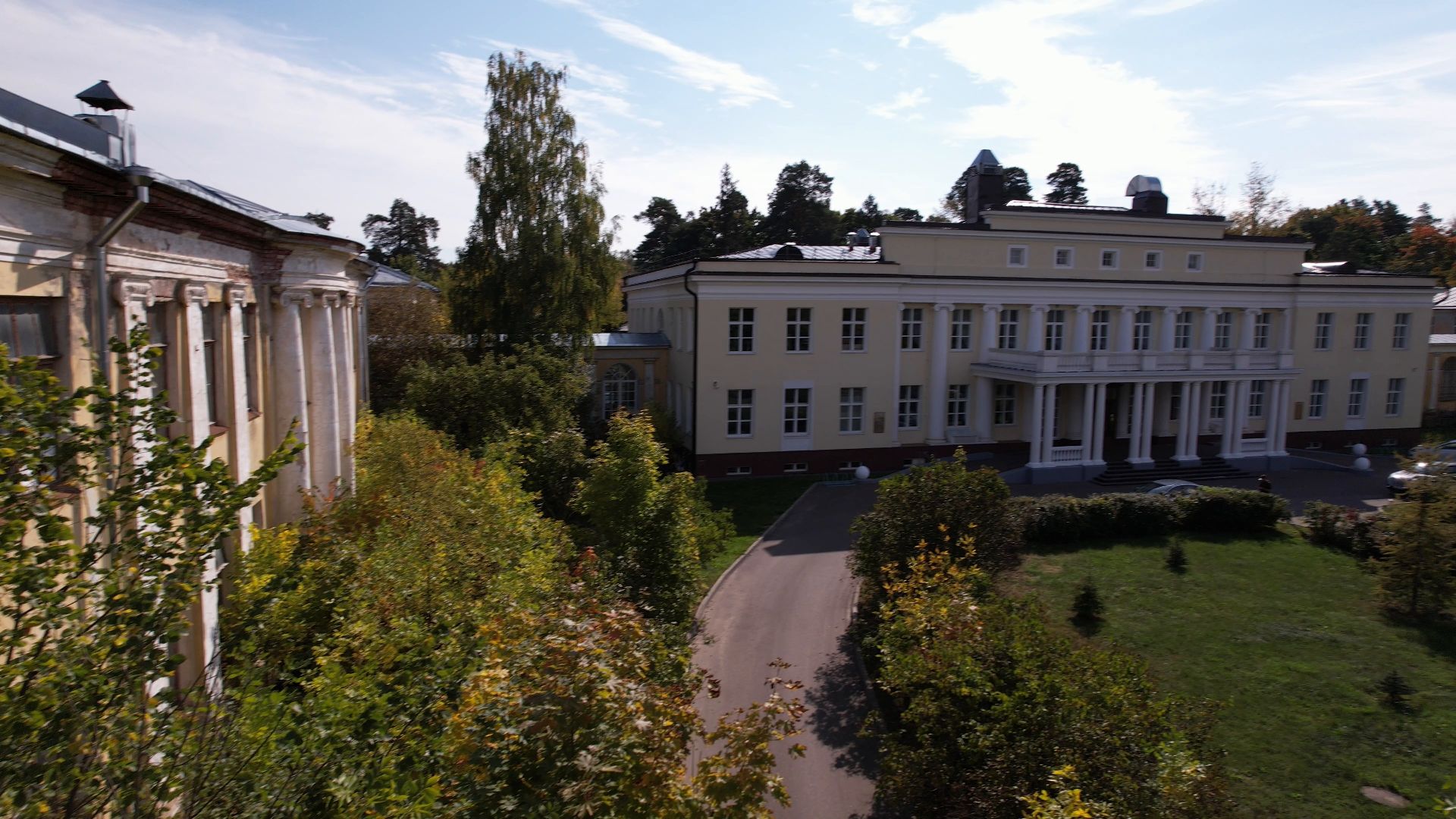 жуковский, культура, архитектура,видео с коптера,