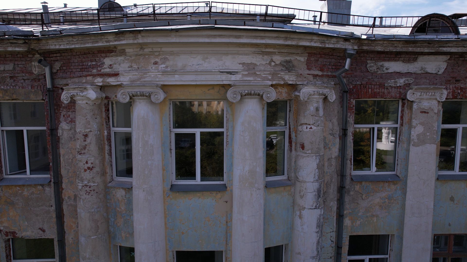 жуковский, культура, архитектура,видео с коптера,