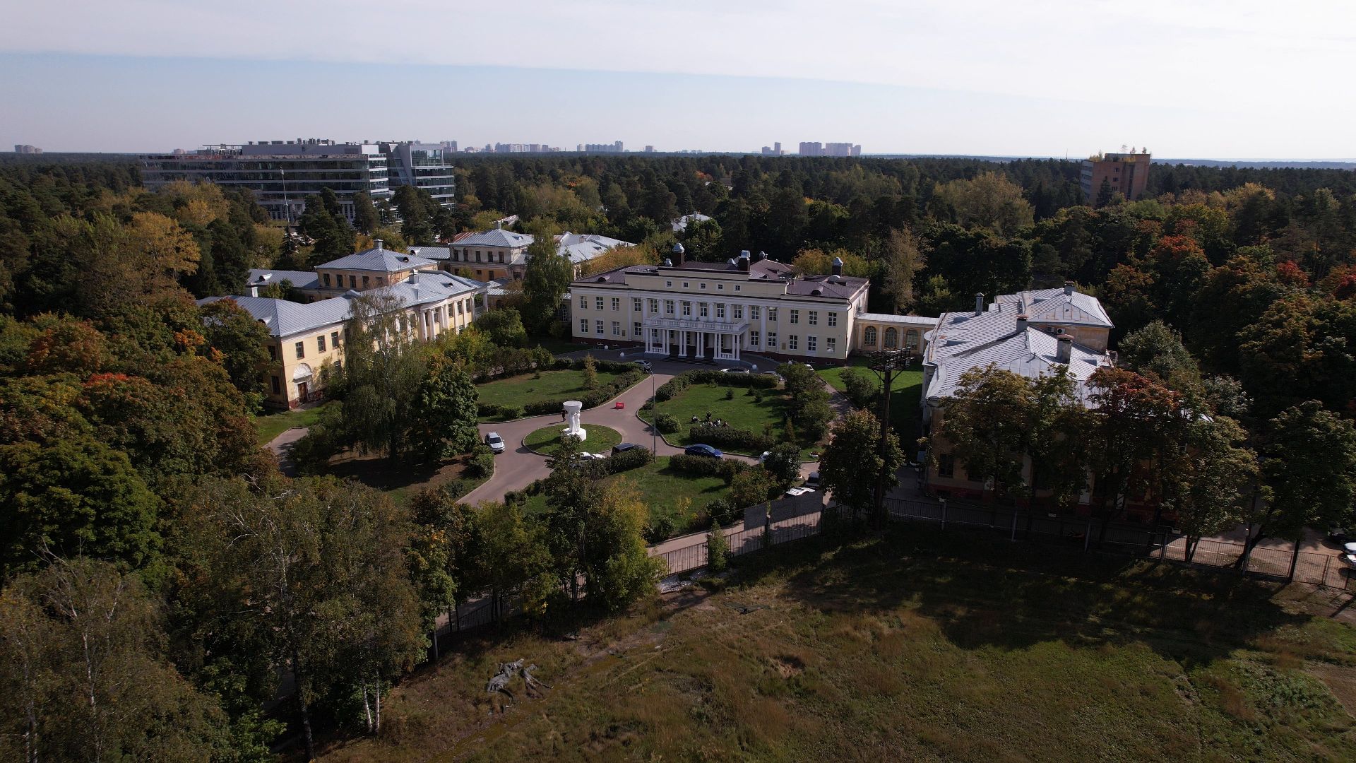 жуковский, культура, архитектура,видео с коптера,