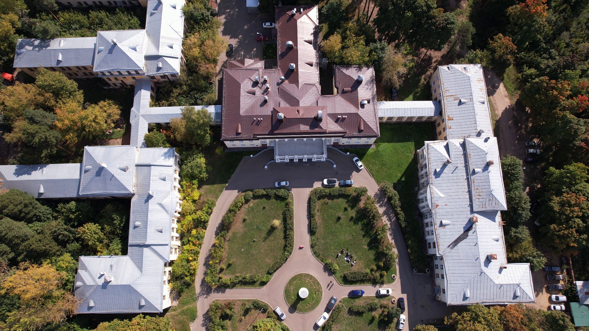 жуковский, культура, архитектура,видео с коптера,