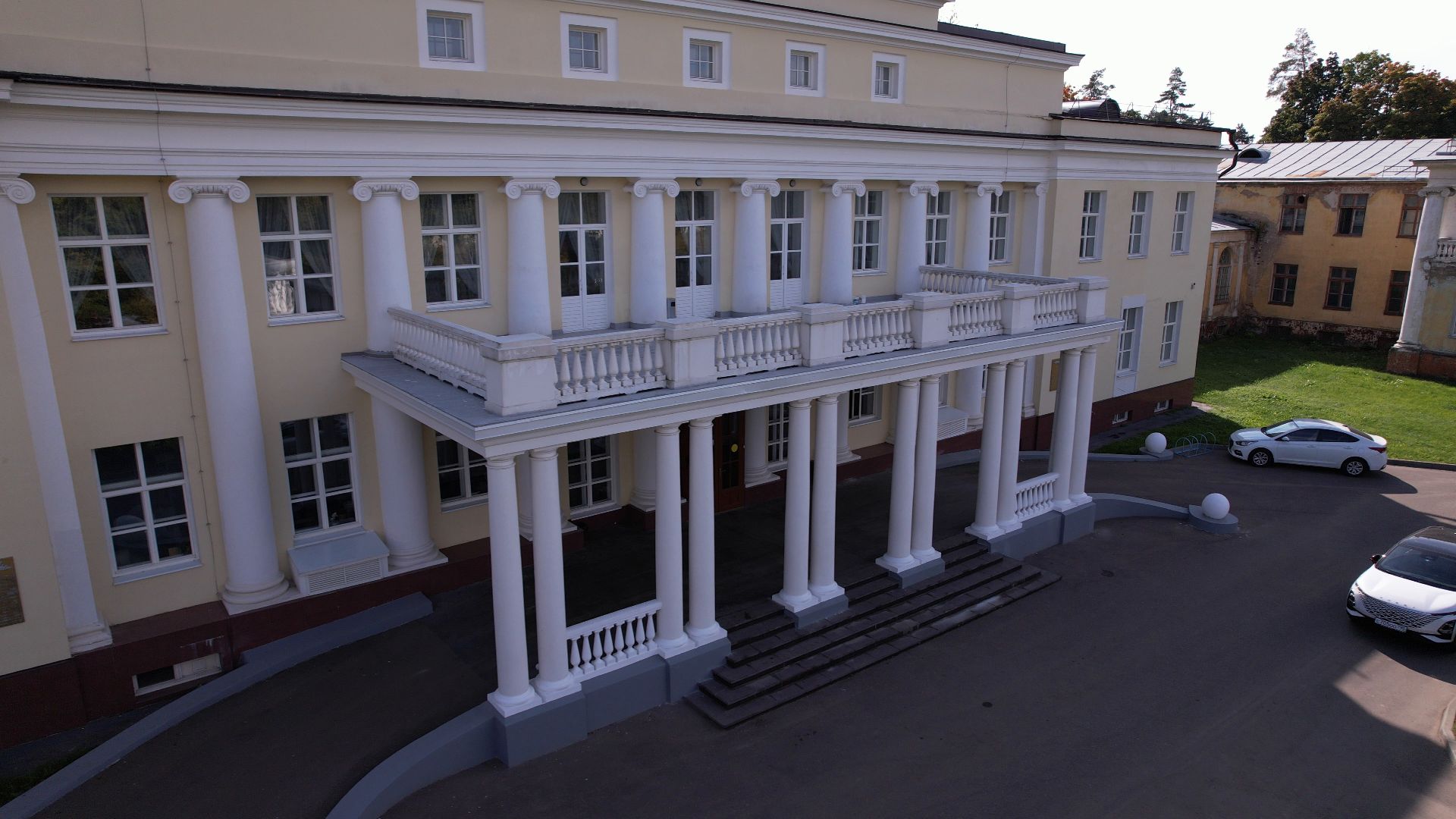 жуковский, культура, архитектура,видео с коптера,