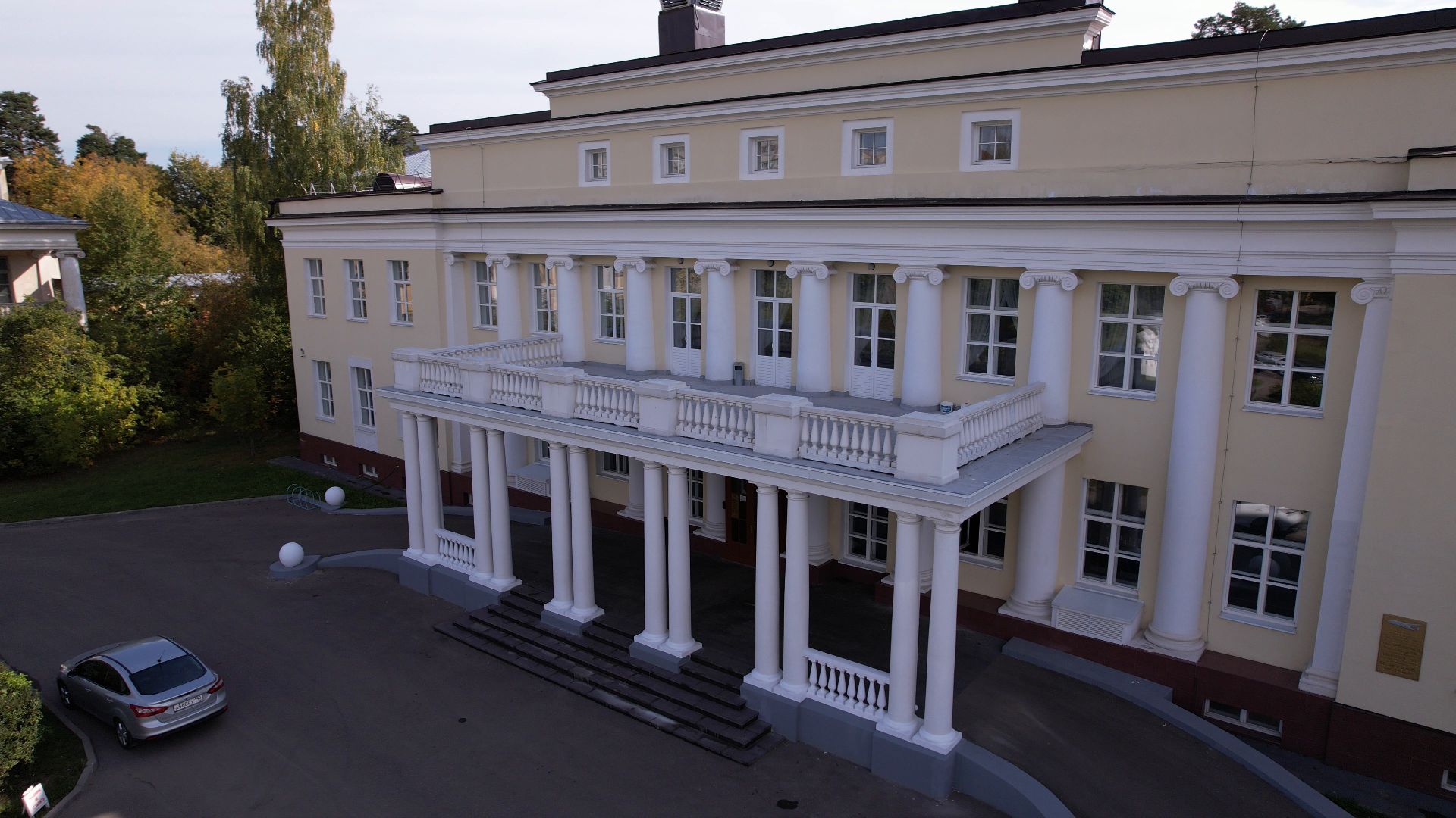 жуковский, культура, архитектура,видео с коптера,