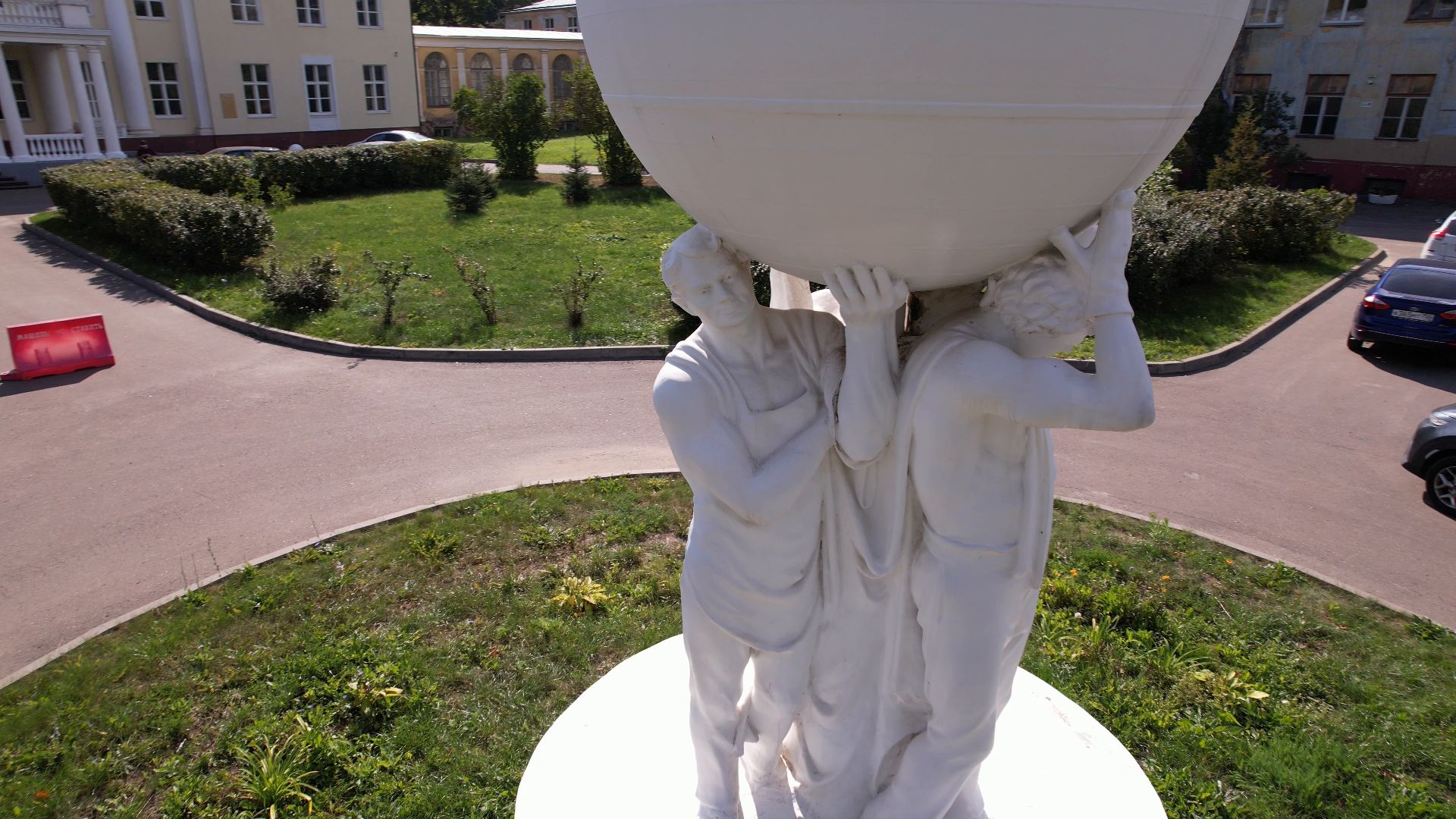 жуковский, культура, архитектура,видео с коптера,