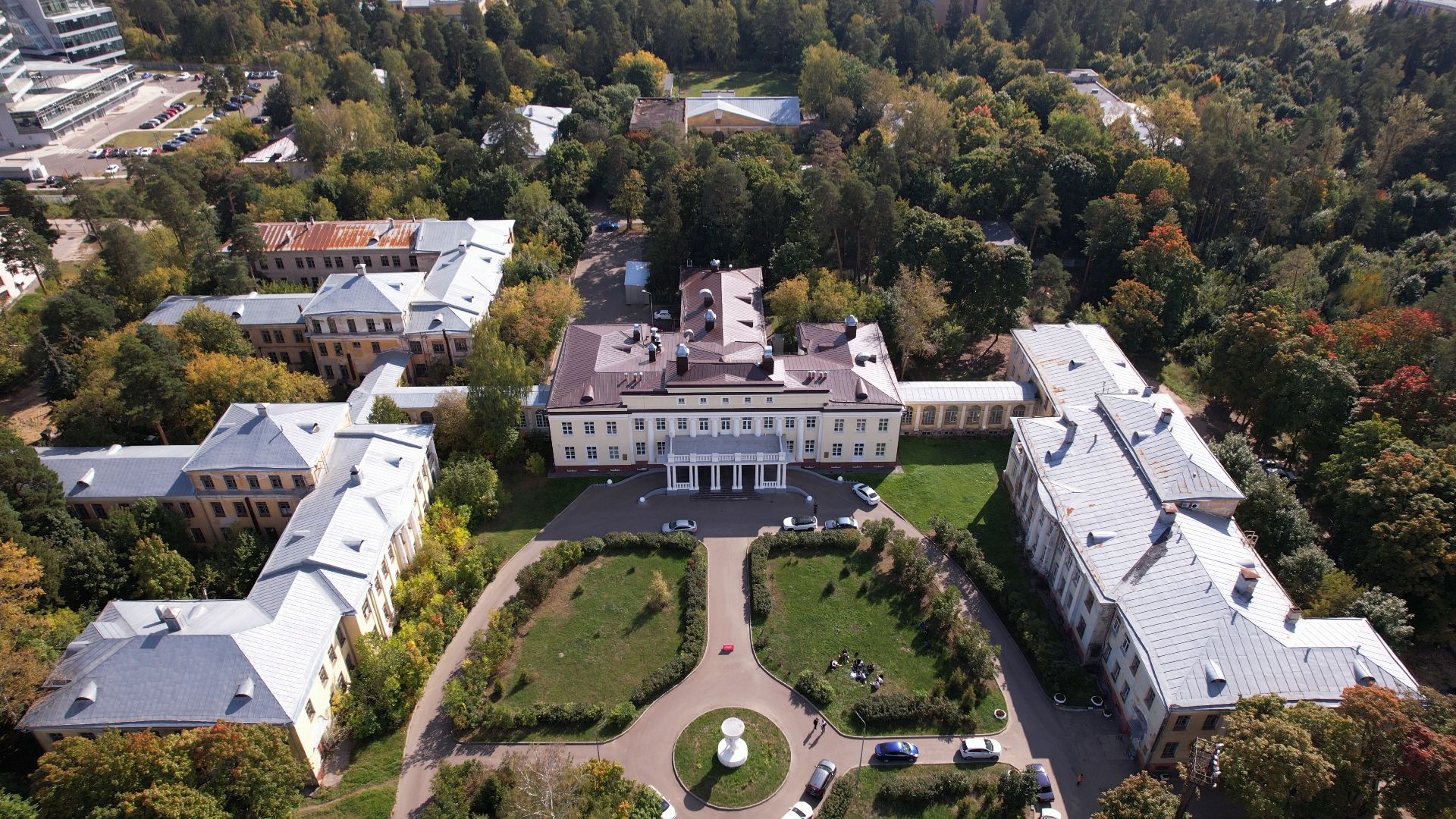 жуковский, культура, архитектура,видео с коптера,