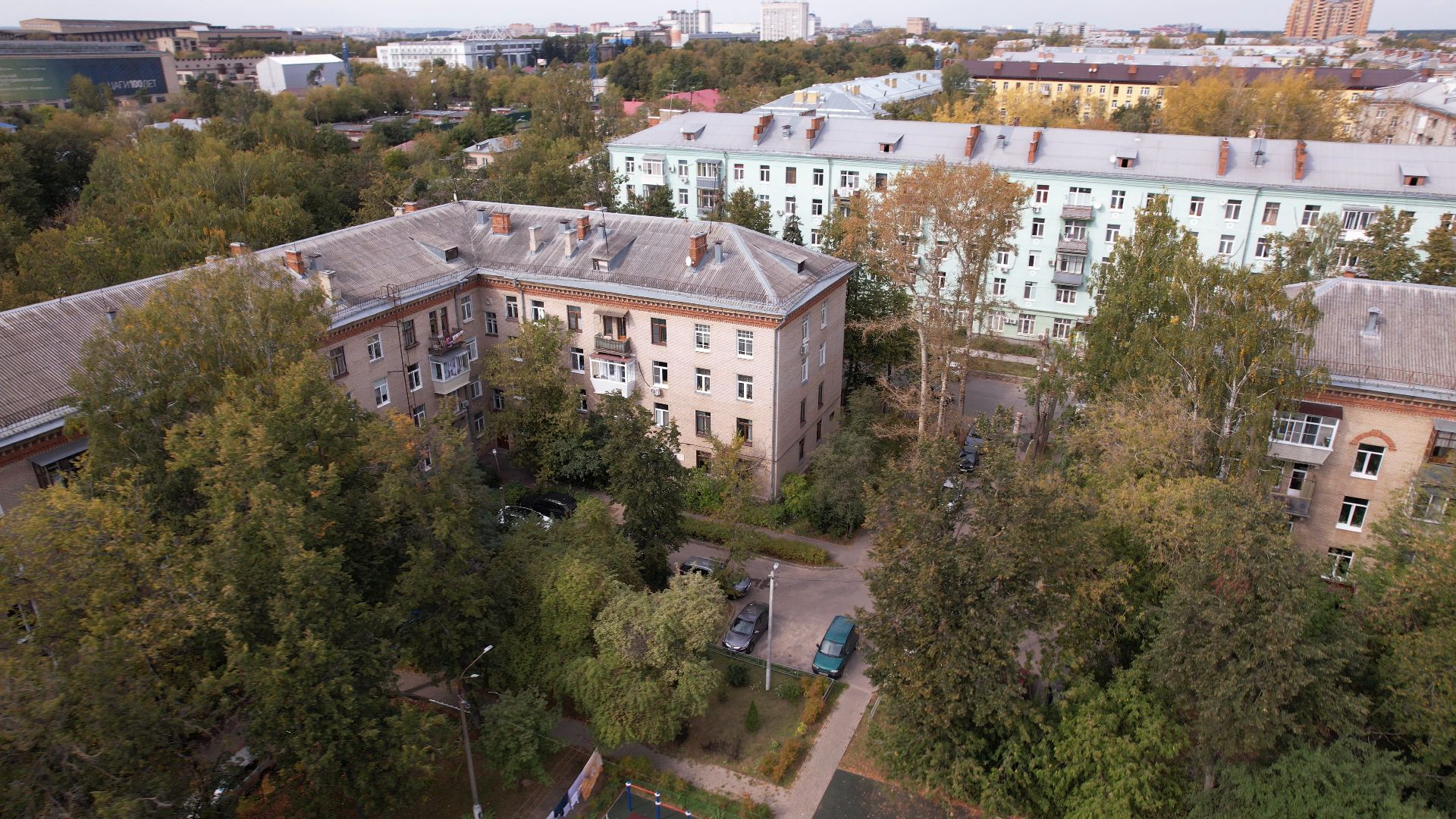 жуковский, благоуйстройство, культура,видео с коптера,