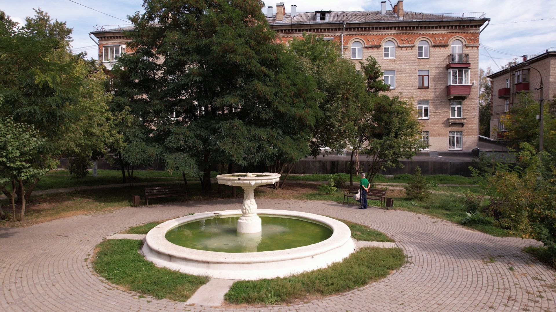 жуковский, благоуйстройство, культура,видео с коптера,