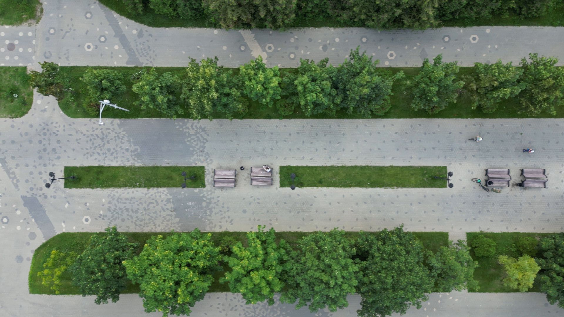 лосино-петровский, скульптура, парк, благоустройство,видео с коптера,