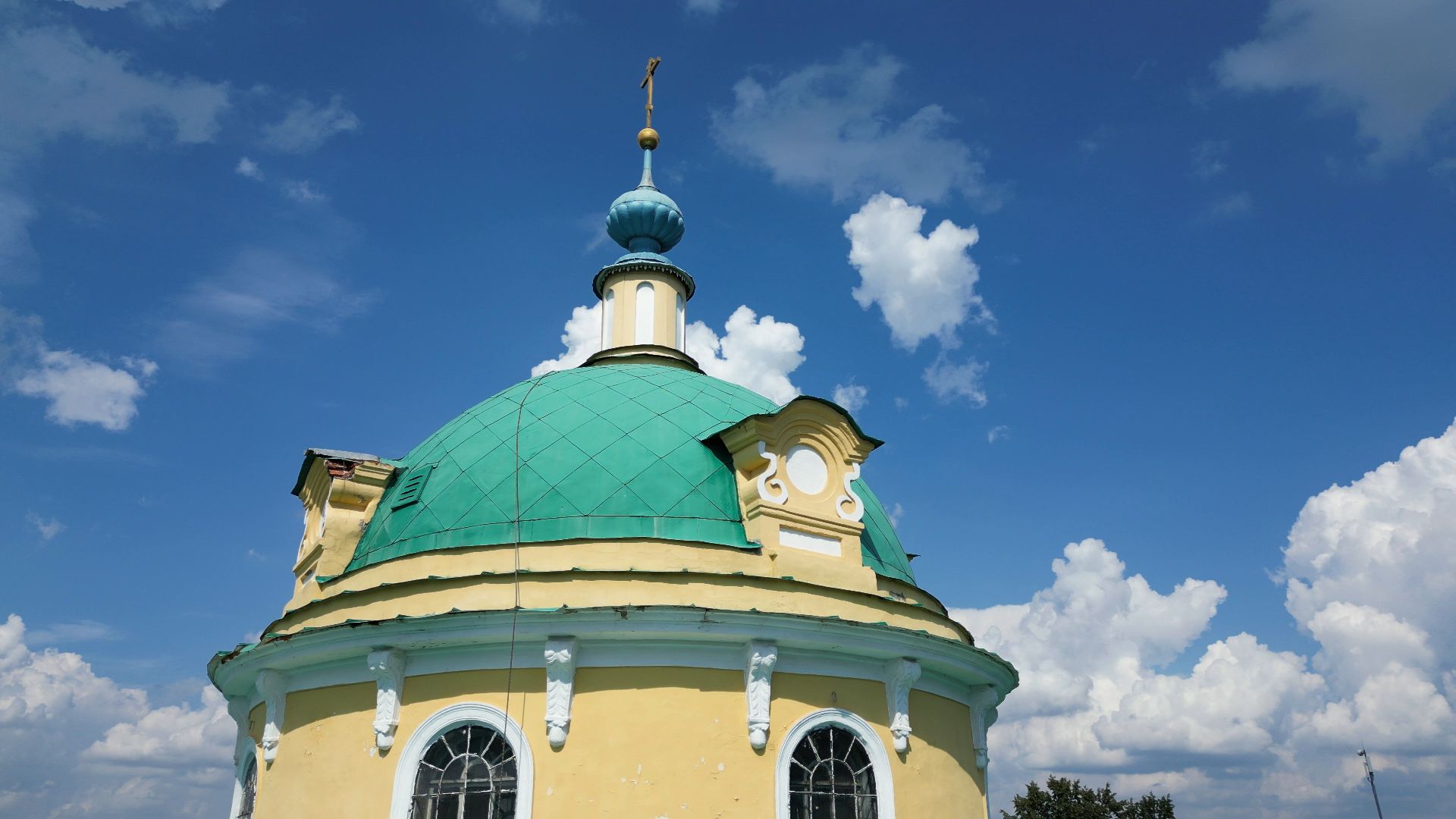 лосино-петровский, церковь, культура,видео с коптера,