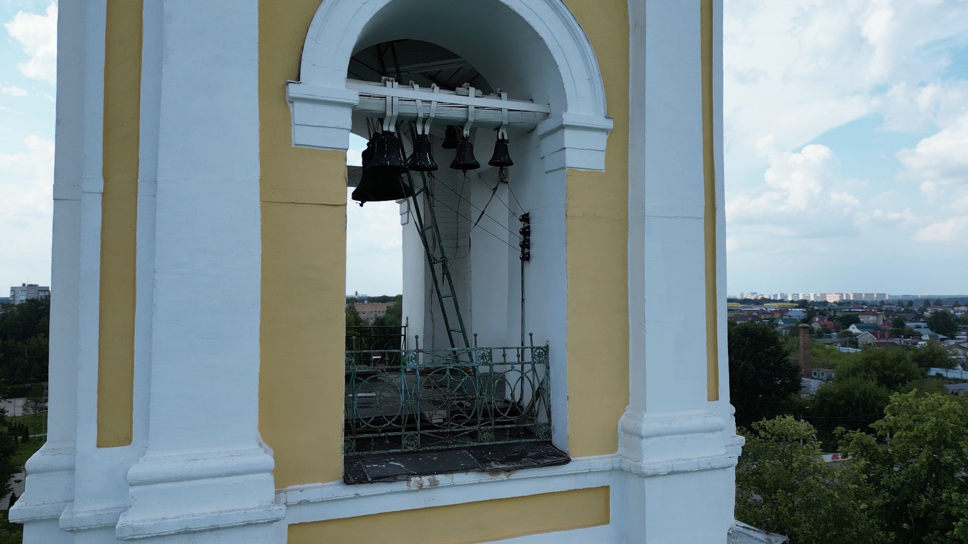 лосино-петровский, церковь, культура,видео с коптера,