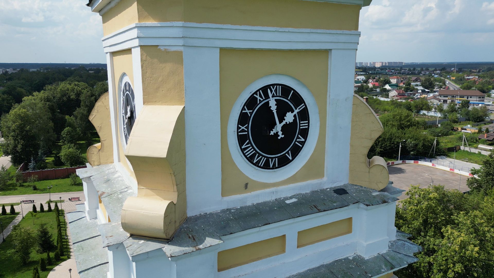 лосино-петровский, церковь, культура,видео с коптера,