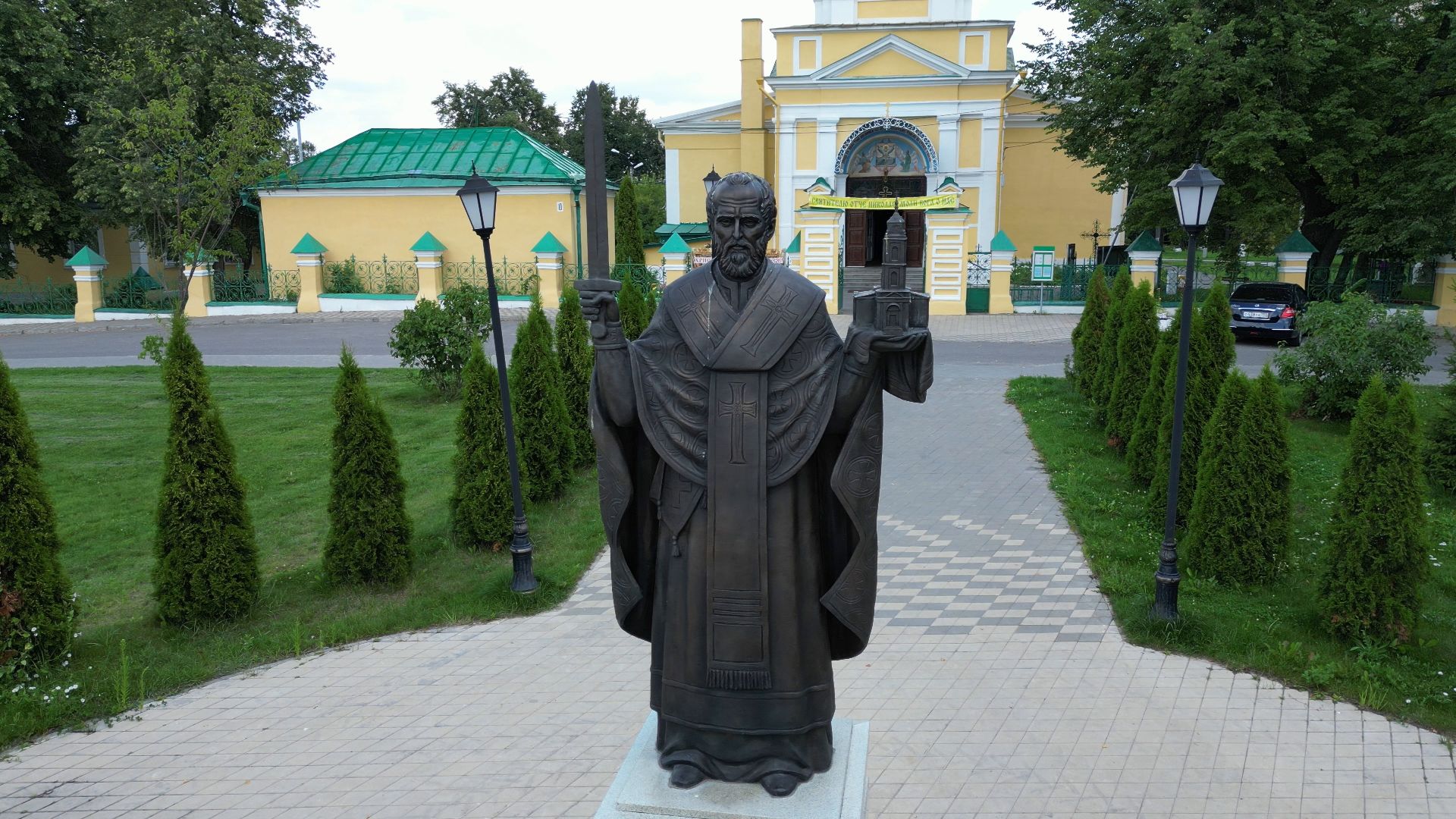 лосино-петровский, церковь, культура,видео с коптера,